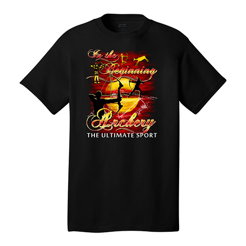 Archery The Ultimate Sport Tee Black Color