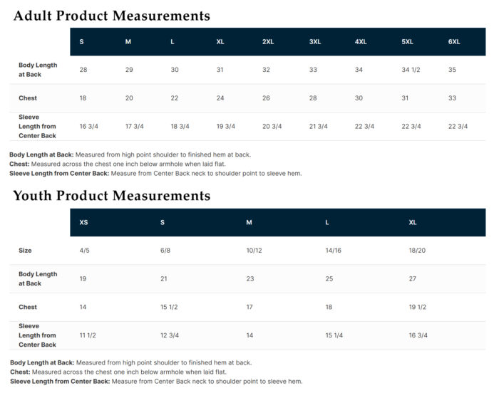 PC43-Adult-Youth-product-measurements