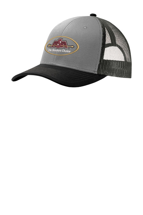 ASA Trucker Cap Gusty Grey / Black / Grey Steel