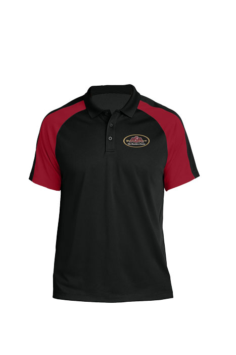 ASA BLK/RED POLO